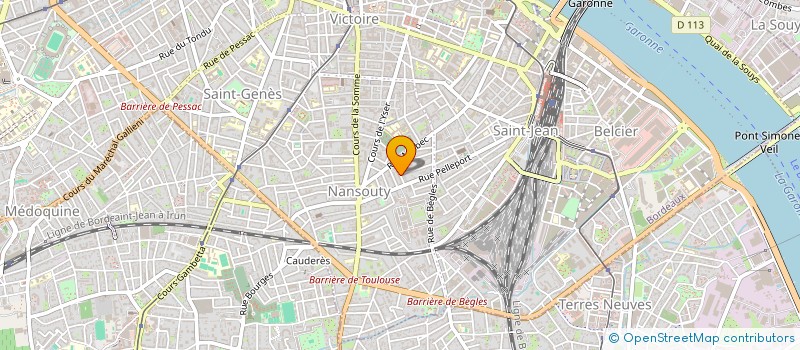 localisation de l'entreprise MONSIEUR OLIVER SMITH  BORDEAUX