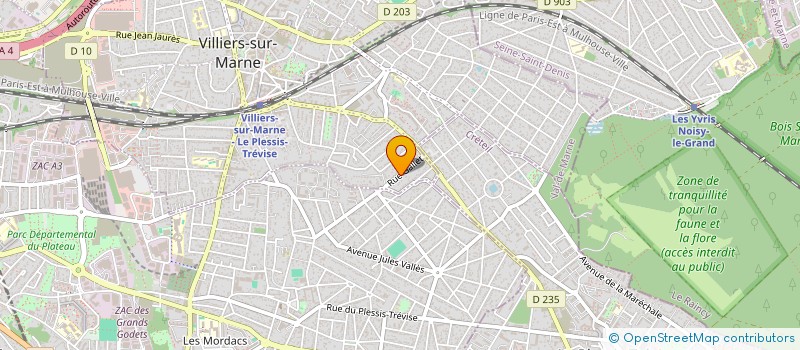 localisation de l'entreprise MONSIEUR OLIVIER ABBOU à VILLIERS-SUR-MARNE