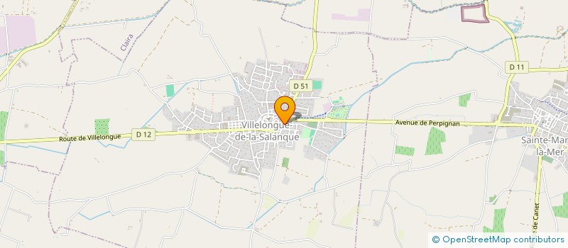 localisation de l'entreprise MONSIEUR OLIVIER ABELINTIE  VILLELONGUE-DE-LA-SALANQUE