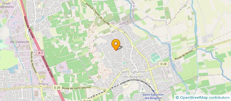 localisation de l'entreprise MONSIEUR OLIVIER ACED à SAINT-SATURNIN-LES-AVIGNON