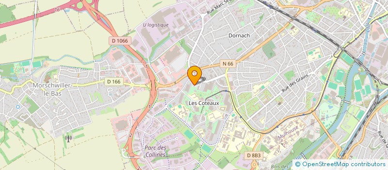 localisation de l'entreprise MONSIEUR OLIVIER ADAM  MULHOUSE