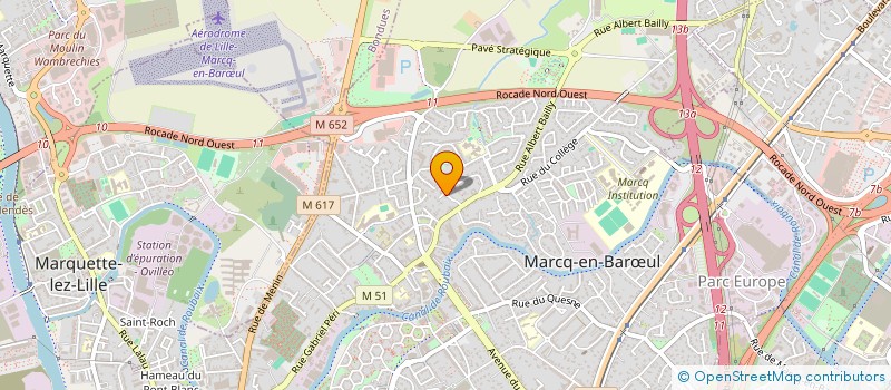 localisation de l'entreprise MONSIEUR OLIVIER ADAM à MARCQ-EN-BARŒUL