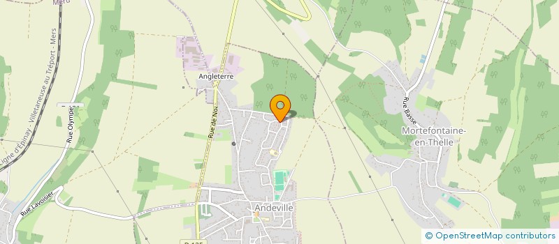 localisation de l'entreprise MONSIEUR OLIVIER ADELAIDE  ANDEVILLE