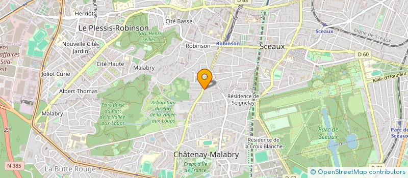 localisation de l'entreprise MONSIEUR OLIVIER ADROIT à CHATENAY-MALABRY