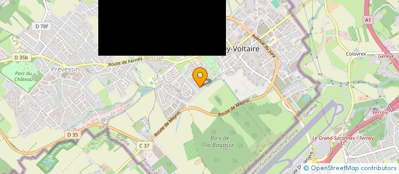 localisation de l'entreprise MONSIEUR OLIVIER AFFIA à FERNEY-VOLTAIRE