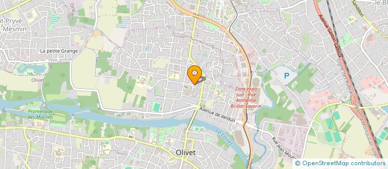 localisation de l'entreprise MONSIEUR OLIVIER AGBOTON à OLIVET