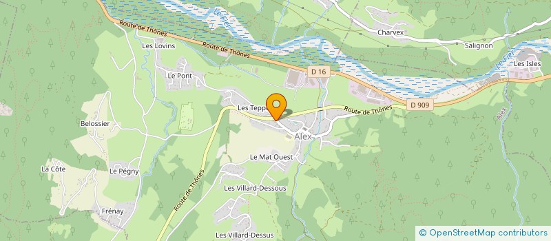 localisation de l'entreprise MONSIEUR OLIVIER AGENIS  ALEX