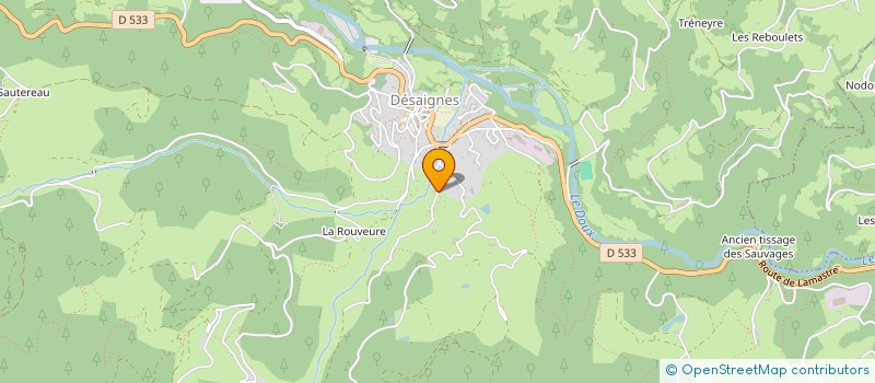 localisation de l'entreprise MONSIEUR OLIVIER AGIER  DESAIGNES