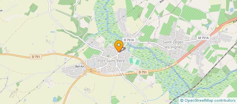 localisation de l'entreprise MONSIEUR OLIVIER AGUESSE à SAINT-LEGER-LES-VIGNES