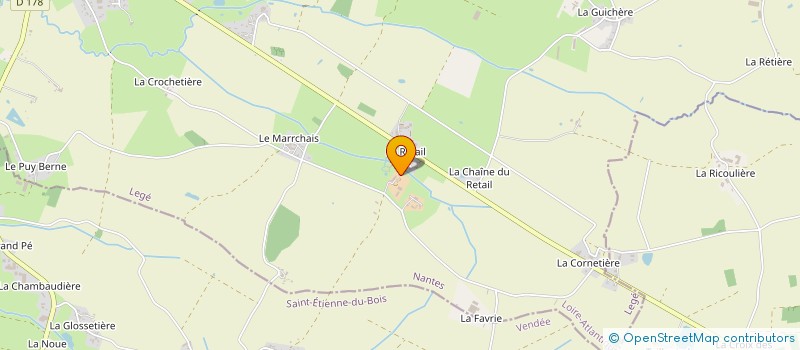 localisation de l'entreprise MONSIEUR OLIVIER AIRIAU à LEGE