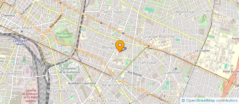 localisation de l'entreprise MONSIEUR OLIVIER ALAMARTINE  LYON