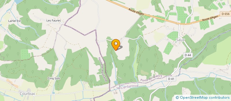 localisation de l'entreprise MONSIEUR OLIVIER ALBERTO  PORTE-DU-QUERCY