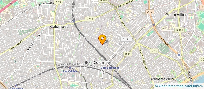 localisation de l'entreprise MONSIEUR OLIVIER ALEXANDRE à BOIS-COLOMBES