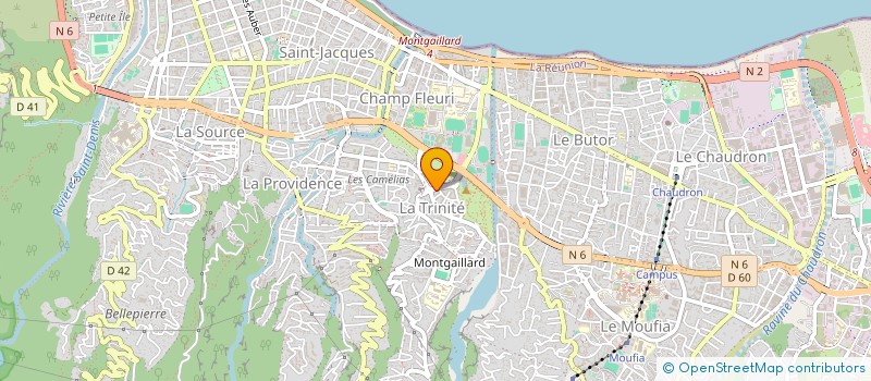 localisation de l'entreprise MONSIEUR OLIVIER ALEXIS  SAINT-DENIS