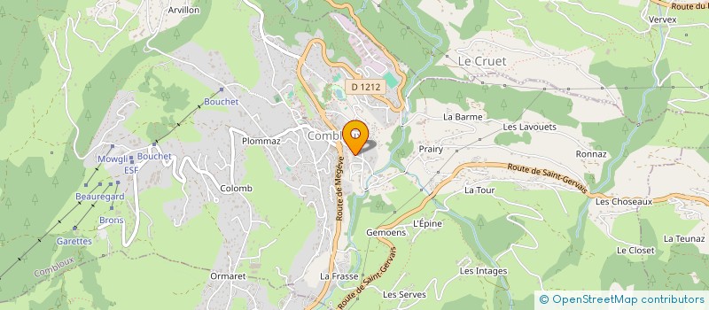 localisation de l'entreprise MONSIEUR OLIVIER ALGLAVE à COMBLOUX