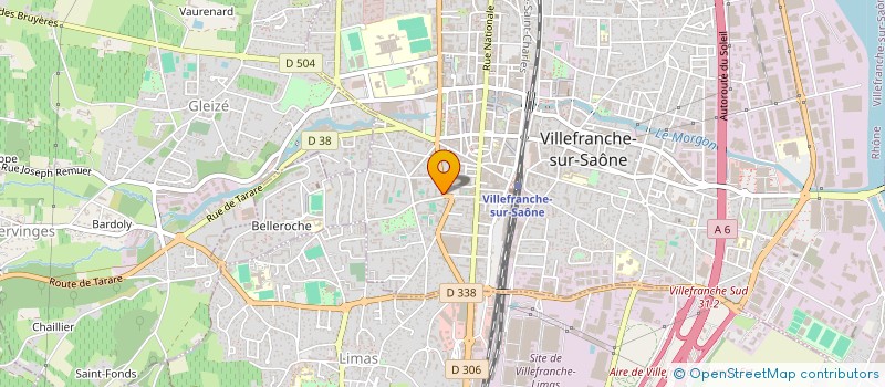 localisation de l'entreprise MONSIEUR OLIVIER ALLEMAND à VILLEFRANCHE-SUR-SAONE