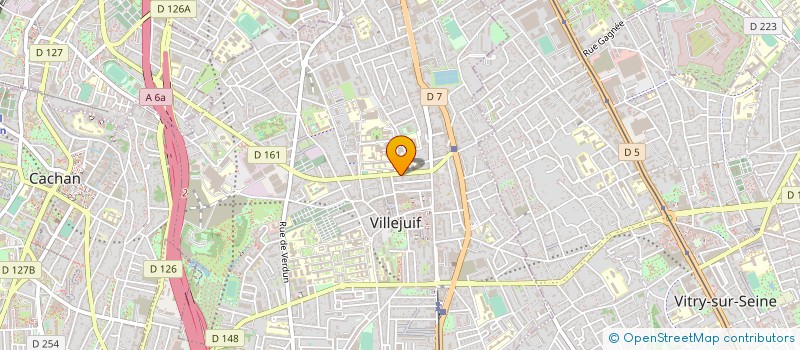 localisation de l'entreprise MONSIEUR OLIVIER ALLIN à VILLEJUIF