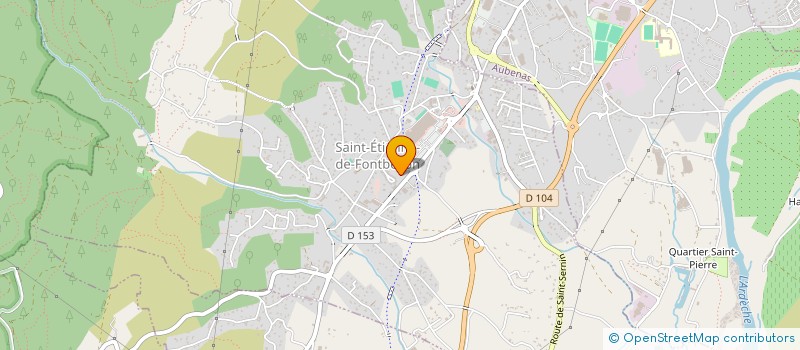 localisation de l'entreprise MONSIEUR OLIVIER ALVES à SAINT-ETIENNE-DE-FONTBELLON