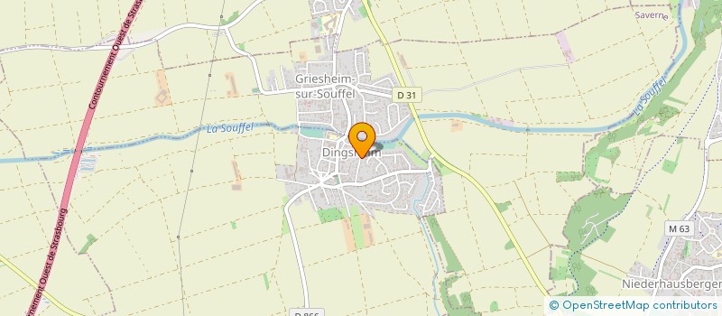 localisation de l'entreprise MONSIEUR OLIVIER AMANN  SCHNERSHEIM