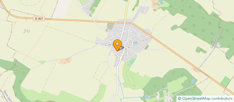 localisation de l'entreprise MONSIEUR OLIVIER AMSELLEM à CRESPIERES