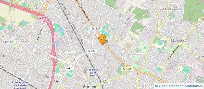 localisation de l'entreprise MONSIEUR OLIVIER ANDRE à SAINT-PRIX