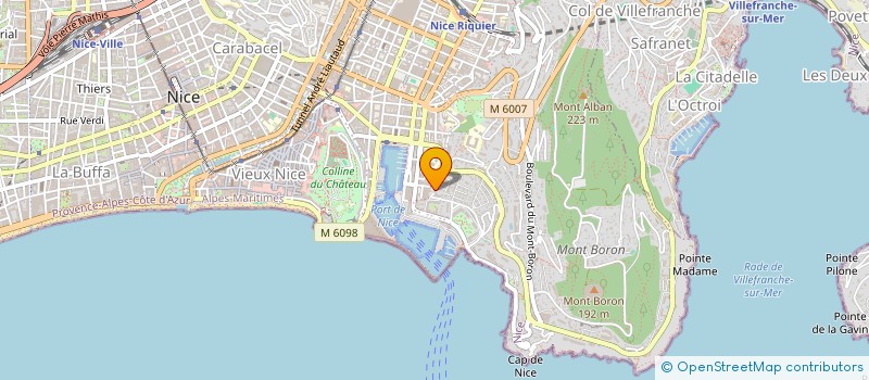 localisation de l'entreprise MONSIEUR OLIVIER ANDRE à NICE
