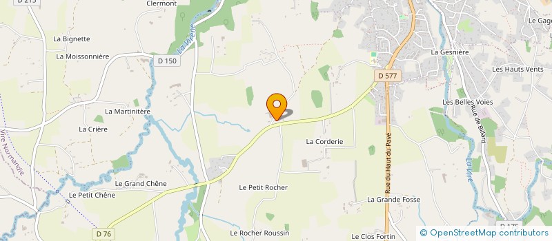 localisation de l'entreprise MONSIEUR OLIVIER ANGER à ST GERMAIN TALLEVENDE LANDE VAUM