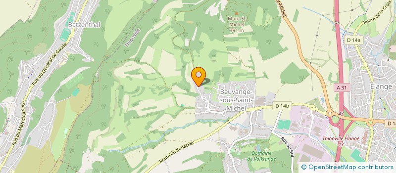 localisation de l'entreprise MONSIEUR OLIVIER ANGHELONE  THIONVILLE