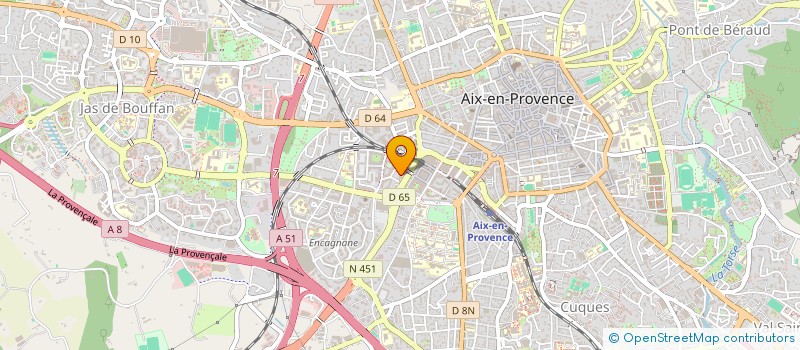 localisation de l'entreprise MONSIEUR OLIVIER ANGUILLE à AIX-EN-PROVENCE