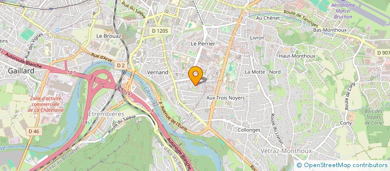 localisation de l'entreprise MONSIEUR OLIVIER ANNAT  ANNEMASSE