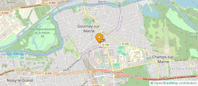 localisation de l'entreprise MONSIEUR OLIVIER APPASAMY  GOURNAY-SUR-MARNE