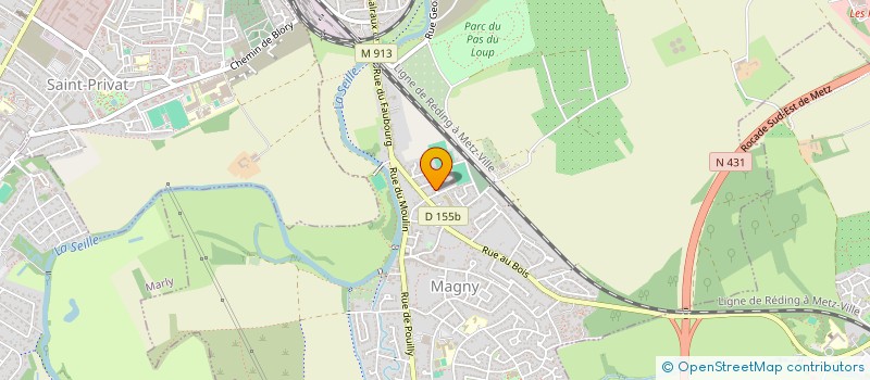 localisation de l'entreprise MONSIEUR OLIVIER APPERT-RAULLIN  METZ