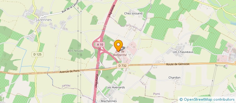 localisation de l'entreprise MONSIEUR OLIVIER ARBONDIN  PONS