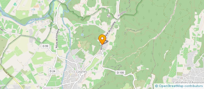 localisation de l'entreprise MONSIEUR OLIVIER ARESI  SAUMANE-DE-VAUCLUSE