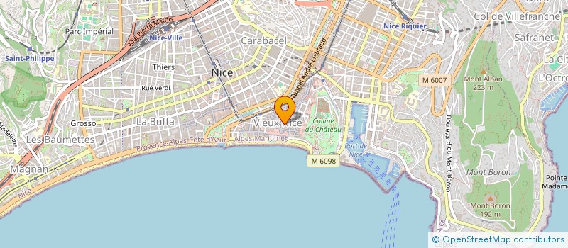 localisation de l'entreprise MONSIEUR OLIVIER ARNAUBEC  NICE