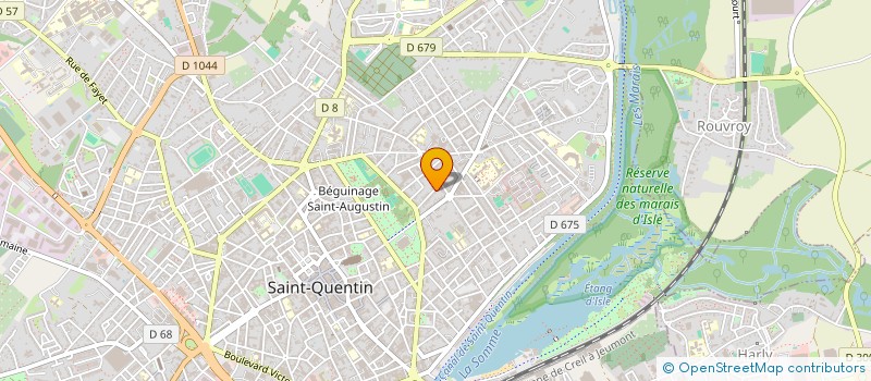localisation de l'entreprise MONSIEUR OLIVIER ARPIN à SAINT-QUENTIN