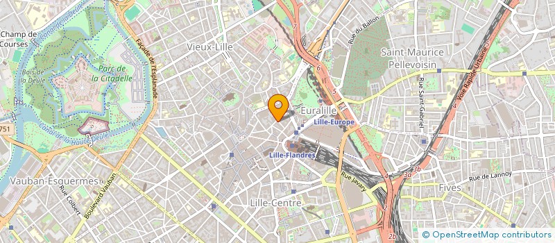 localisation de l'entreprise MONSIEUR OLIVIER ARTUR DE LA VILLARMOIS à LILLE