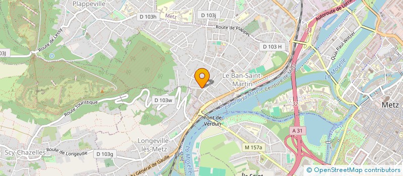 localisation de l'entreprise MONSIEUR OLIVIER ARUS  LE BAN-SAINT-MARTIN