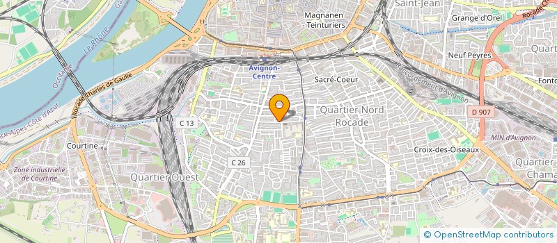 localisation de l'entreprise MONSIEUR OLIVIER ARY  AVIGNON