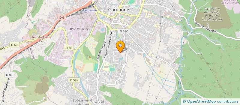 localisation de l'entreprise MONSIEUR OLIVIER ASSANDRI à GARDANNE