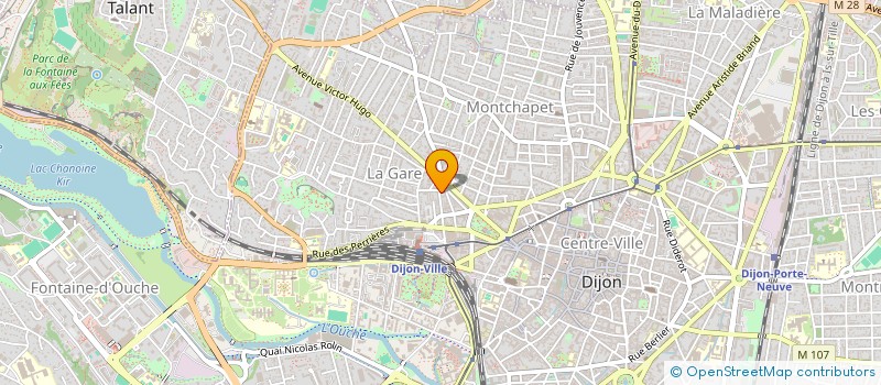 localisation de l'entreprise MONSIEUR OLIVIER ATHANASSIADIS  DIJON