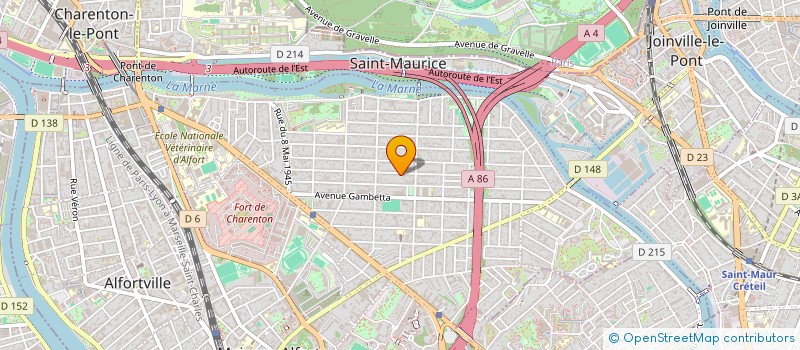 localisation de l'entreprise MONSIEUR OLIVIER AUBERT à MAISONS-ALFORT