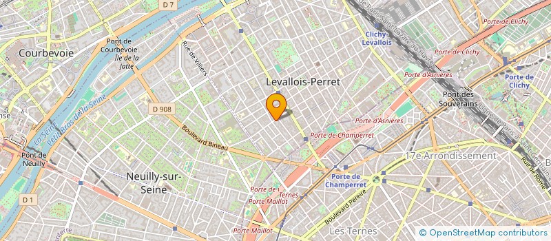 localisation de l'entreprise MONSIEUR OLIVIER AUBIER à LEVALLOIS-PERRET