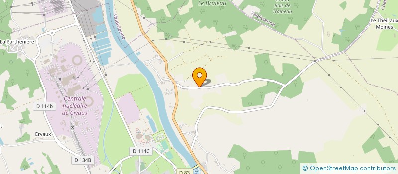 localisation de l'entreprise MONSIEUR OLIVIER AUBIN à CIVAUX