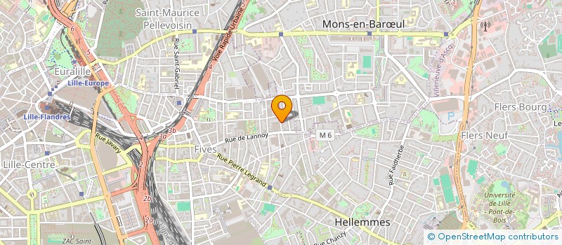 localisation de l'entreprise MONSIEUR OLIVIER AUBRY à LILLE