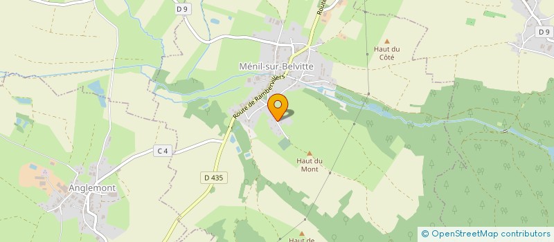 localisation de l'entreprise MONSIEUR OLIVIER AUBRY  MENIL-SUR-BELVITTE