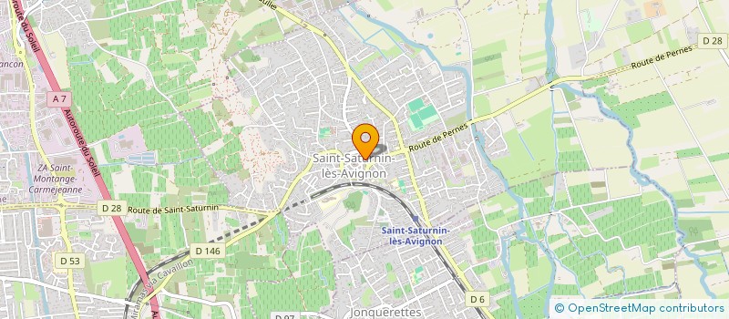localisation de l'entreprise MONSIEUR OLIVIER AUCH-ROY  SAINT-SATURNIN-LES-AVIGNON