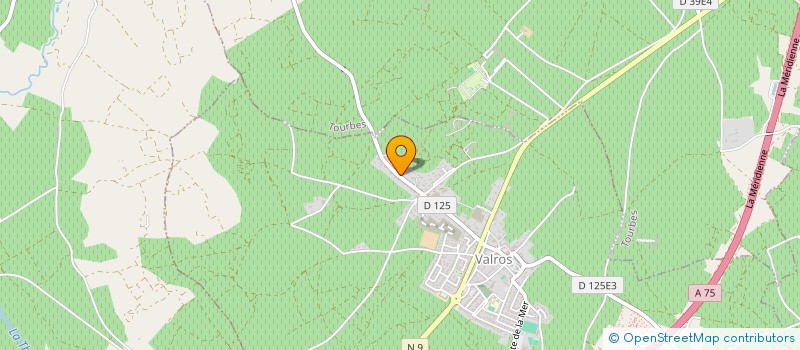 localisation de l'entreprise MONSIEUR OLIVIER AUDEMARD  VALROS