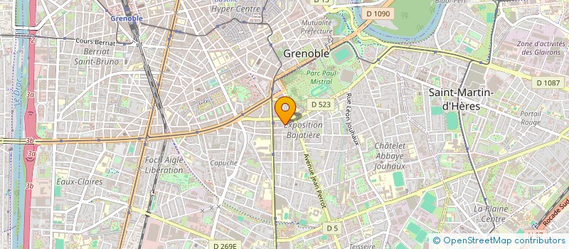 localisation de l'entreprise MONSIEUR OLIVIER AUDINO à GRENOBLE