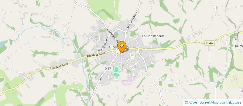 localisation de l'entreprise MONSIEUR OLIVIER AUGER  PLUC-L'HERMITAGE